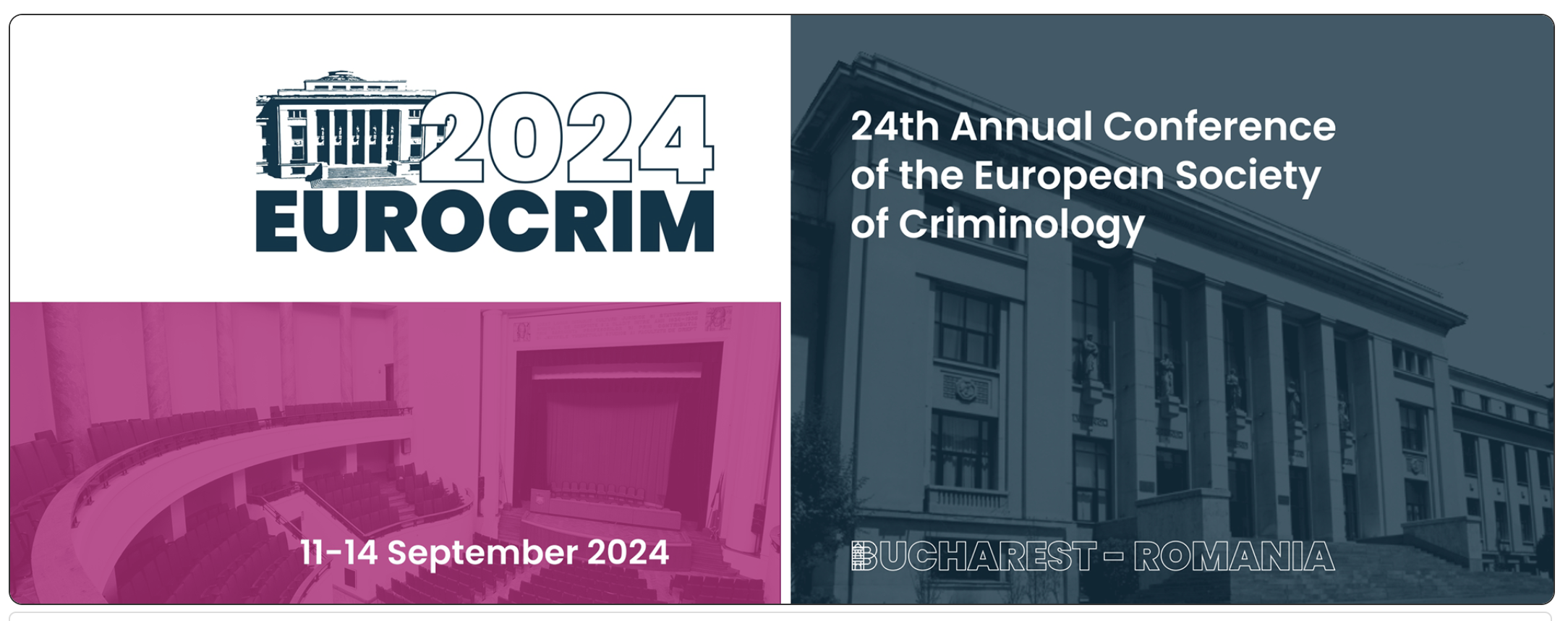 Conferencia sociedad de criminología 2024